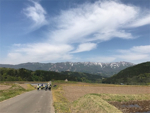 野沢温泉菜の花パノラママーチ１日目