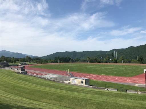 菅平サニアパークで初トラック練習