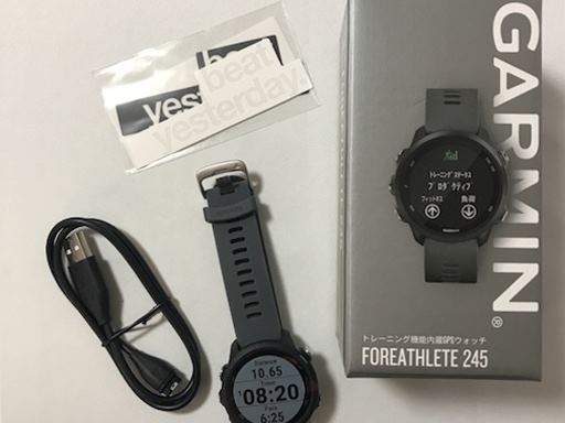 Garmin ForeAthlete 245 購入しました