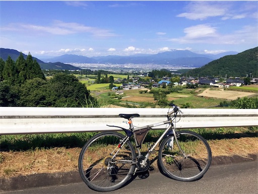 クロスバイク始めました