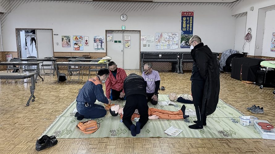 ランナーのための普通救命講習会