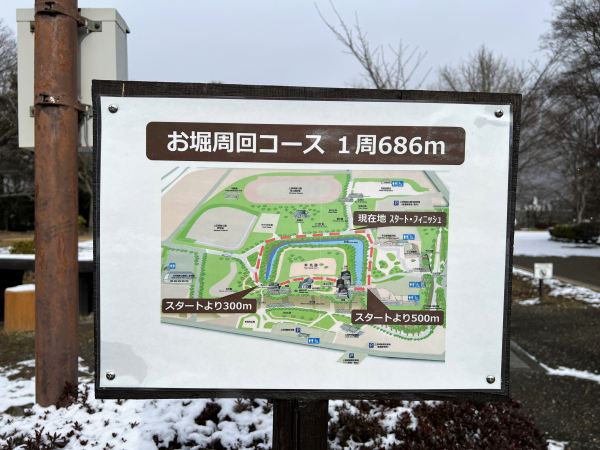 上田城 お掘周回コース
