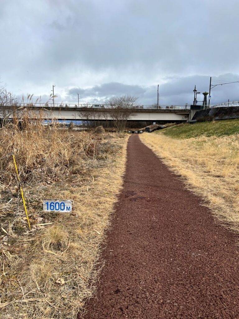 犀川河川敷ランニングコース