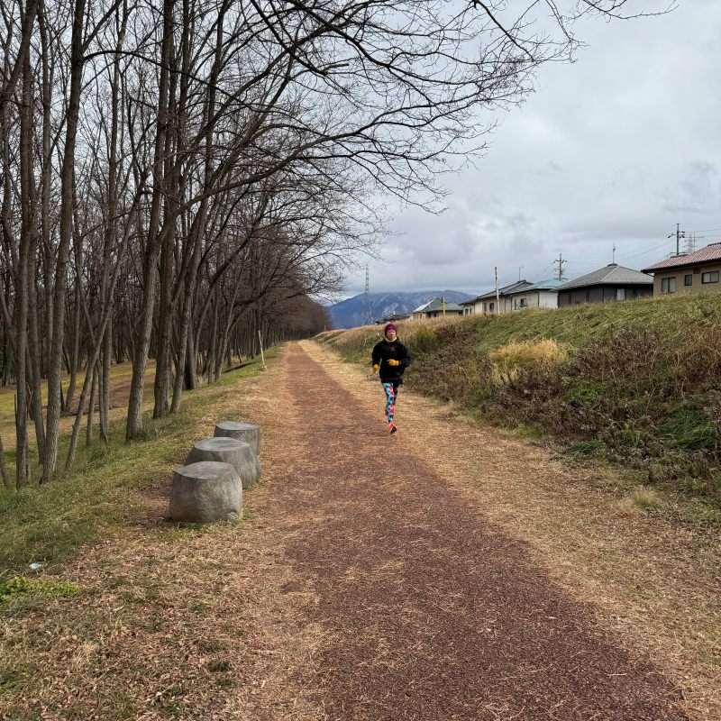 犀川河川敷ランニングコース