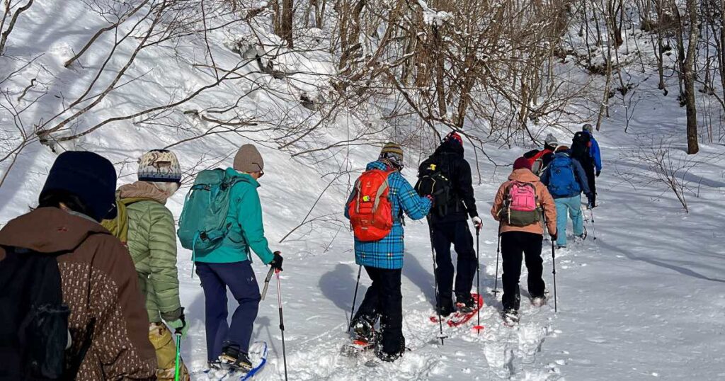 東山スノーシュー