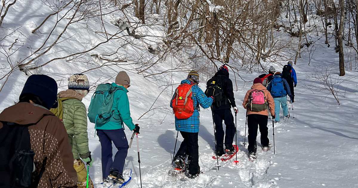 東山スノーシュー