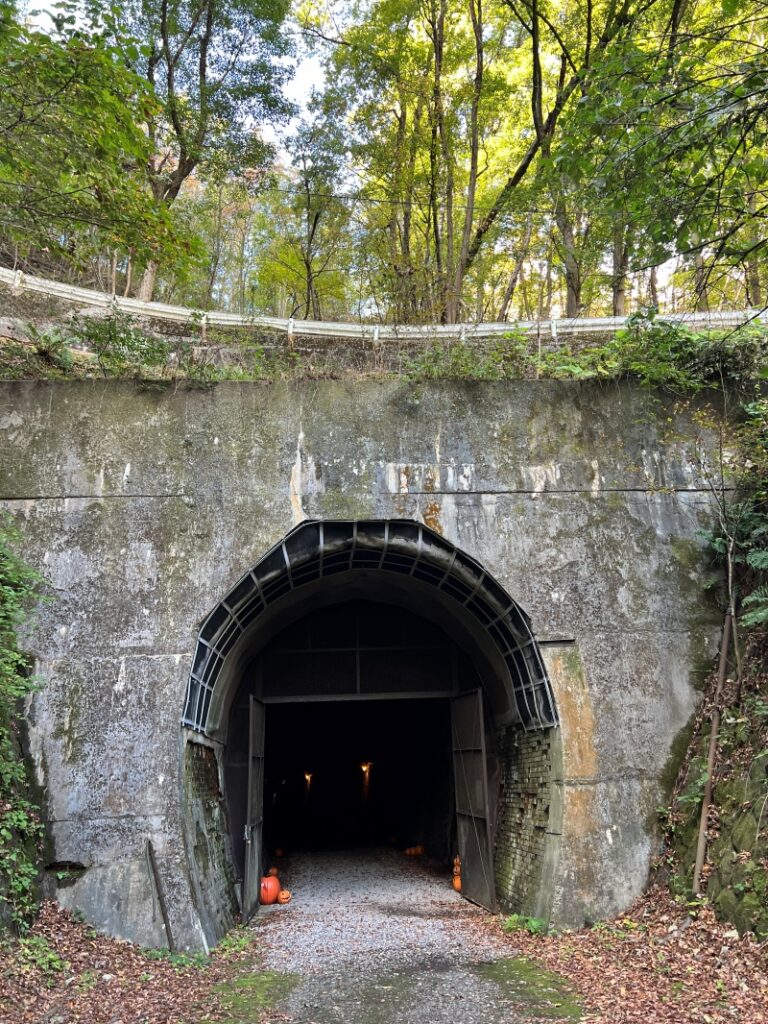 旧国鉄篠ノ井線廃線敷遊歩道